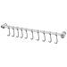 Barra Appendiabiti Da Cucina In Acciaio Inox Con 10 Ganci - Staffa A Muro Per Barra Pensile Per Ringhiera Della Cucina - Foto miniatura 1