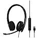 Cuffia ADAPT 160T USB II Stereo con Microfono Colore Nero - Foto miniatura 5