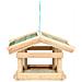 Mangiatoia per Uccelli in Legno Massello 35x29,5x21cm - Foto miniatura 3