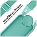 Cadorabo Catena Di Telefoni Cellulari Compatibile Con Apple Iphone 7 / 7s / 8 / Se 2020 In Liquid Turchese - Coperchio Di Protezione In Silicone Con Cordino Regolabile In Lunghezza - Foto miniatura 6