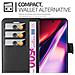 Custodia Compatibile Con Samsung Galaxy Note 10 In Nero Carbone - Coperchio Protettiva Con Chiusura Magnetica, Funzione Stand E Tasca Per Le Carte - Foto miniatura 4
