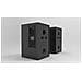 Sistema Audio 2 Vie Hs. 290 145+145 Watt Rms Continui Woofer 8" Bass Reflex Ingresso Xlr Stereo Colore Nero  - Foto miniatura 3