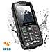 Telefono Infrangibile Hammer Rock Waterproof Ip68 Autonomia Elevata Nero - Foto miniatura 5