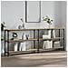 Tavolo Consolle Rovere Sonoma 200x29x75 Cm In Legno Multistrato - Foto miniatura 1