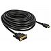 Cavo Dvi 18+1 Maschio > Hdmi-a Maschio 10,0 M - Foto miniatura 1
