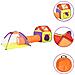 Tenda Da Gioco Bambini 250 Palline Multicolore 338x123x111 Cm - Foto miniatura 2