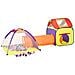 Tenda Da Gioco Bambini 250 Palline Multicolore 338x123x111 Cm - Foto miniatura 10