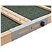 Rampa Per Cani Verde 120x30 Cm In Legno Massello Di Abete - Foto miniatura 8
