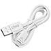 Cavo Lightning Verso Usb-a 2,4a Carica E Sincronizza 1m, Bianco - Foto miniatura 2