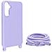 Cover Con Cordino Semirigida Per Samsung Galaxy S23 Fe - Foto miniatura 3