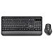 Tastiera e Mouse USB NGS-KEYBOARD-0369  per Casa e Ufficio (Layout Francese) Colore Nero - Foto miniatura 1