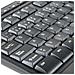Tastiera e Mouse USB NGS-KEYBOARD-0369  per Casa e Ufficio (Layout Francese) Colore Nero - Foto miniatura 8