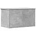 Contenitore Portaoggetti Grigio Cemento 60x35x35cm Truciolato - Foto miniatura 2