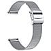 Cinturino Per Orologio In Acciaio Inossidabile Per Garmin Venu 3s / Forerunner 265s 18 Mm Silver - Foto miniatura 1
