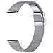 Cinturino Per Orologio In Acciaio Inossidabile Per Garmin Venu 3s / Forerunner 265s 18 Mm Silver - Foto miniatura 3