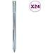 Picchetti Per Tenda 24 Pz 30 Cm Ø20 Mm In Acciaio Zincato - Foto miniatura 1