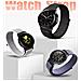 Cinturino Per Orologio In Nylon Per Samsung Watch 4/5/6 E Huawei Gt4 Black 22 Mm - Foto miniatura 4