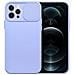 Custodia Tpu Silicone Cover Case Con Protezione Fotocamere Per Apple Iphone 12 Pro Lilla - Foto miniatura 1