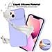 Custodia Tpu Silicone Cover Case Con Protezione Fotocamere Per Apple Iphone 12 Pro Lilla - Foto miniatura 4