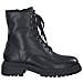 Black Casual Closed Booties Stivaletti Pelle Scarpe Donna Nero Eu 36, 1-26222-41 003 - Foto miniatura 2