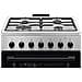 Cucina LKK620010X con 4 Zone Cottura a Gas Forno Elettrico Capacità 57 L Classe A Colore Accaio Inox - Foto miniatura 4