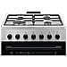 Cucina LKK620010X con 4 Zone Cottura a Gas Forno Elettrico Capacità 57 L Classe A Colore Accaio Inox - Foto miniatura 3