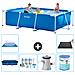 Piscina Fuori Terra - Rettangolo - 300x200x75 Cm - Blu - Include Accessori Coordinati A206 - Foto miniatura 1