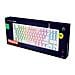 GXT 833W THADO tastiera Gaming USB QWERTY Inglese US Bianco - Foto miniatura 6