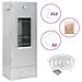 Forno Affumicatore BBQ Generatore Fumo Freddo Acciaio Zincato - Foto miniatura 1