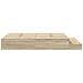 Struttura letto con contenitore in Rovere Sonoma 140x190 cm - Foto miniatura 9