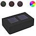 Tavolino da Salotto con LED Infinity Nero 116x69x40 cm - Foto miniatura 1