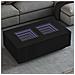 Tavolino da Salotto con LED Infinity Nero 116x69x40 cm - Foto miniatura 2