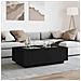 Tavolino da Salotto con LED Infinity Nero 116x69x40 cm - Foto miniatura 4