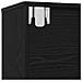 Librerie 3 pz Nero Rovere 36x30x143 cm Legno ingegnerizzato - Foto miniatura 9