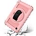 Custodia Per Samsung Galaxy Tab A 8.4"" Supporto E Tracolla Rosa - Foto miniatura 4