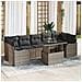 Set Divano da Giardino 8 pcs Grigio 100 x 55 x 73 cm - Foto miniatura 2