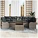 Set Divano da Giardino 8 pcs Grigio 100 x 55 x 73 cm - Foto miniatura 3
