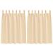 Tende con tende 2 pcs Crema 140x140cm Poliestere - Foto miniatura 1