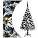 Albero di Natale artificiale con 150 LED Bianco 150 cm - Foto miniatura 1