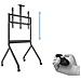7418 Supporto TV a parete 2,54 m (100") Nero - Foto miniatura 1