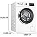 WAN28219IT Serie 4 Lavatrice a Carica Frontale 9 Kg 1400 Giri Classe A - Foto miniatura 4