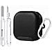 Custodia Protettiva Compatibile Con Samsung Buds 4 / 4 Pro Con Chiusura Sicura E Penna Di Pulizia Black - Foto miniatura 1