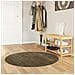 Runner Tappeto MARSA Verde Foresta Ø 120 cm Poliestere e PVC - Foto miniatura 2