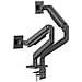 Supporto per doppio monitor, 2x 45", 2x 20 kg - Foto miniatura 8