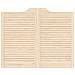 Porte Swing 2 pcs Naturale Legno Massello di Pino - Foto miniatura 5