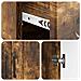 Credenza Rovere Fumo 66 x 34,5 x 87 cm Legno ingegnerizzato - Foto miniatura 7
