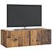 Mobile Porta TV da Muro Legno antico 98 x 41 x 30 cm - Foto miniatura 2
