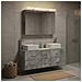 Set di mobili per il bagno 4 pcs Grigio Cemento - Foto miniatura 4