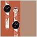 Cinturino Moro In Silicone Per Samsung Galaxy Watch 46 Mm, Bracciale Per Orologio 5 - Foto miniatura 3