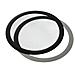 Round Dust Filter 140mm - Nero / Nero - Foto miniatura 1